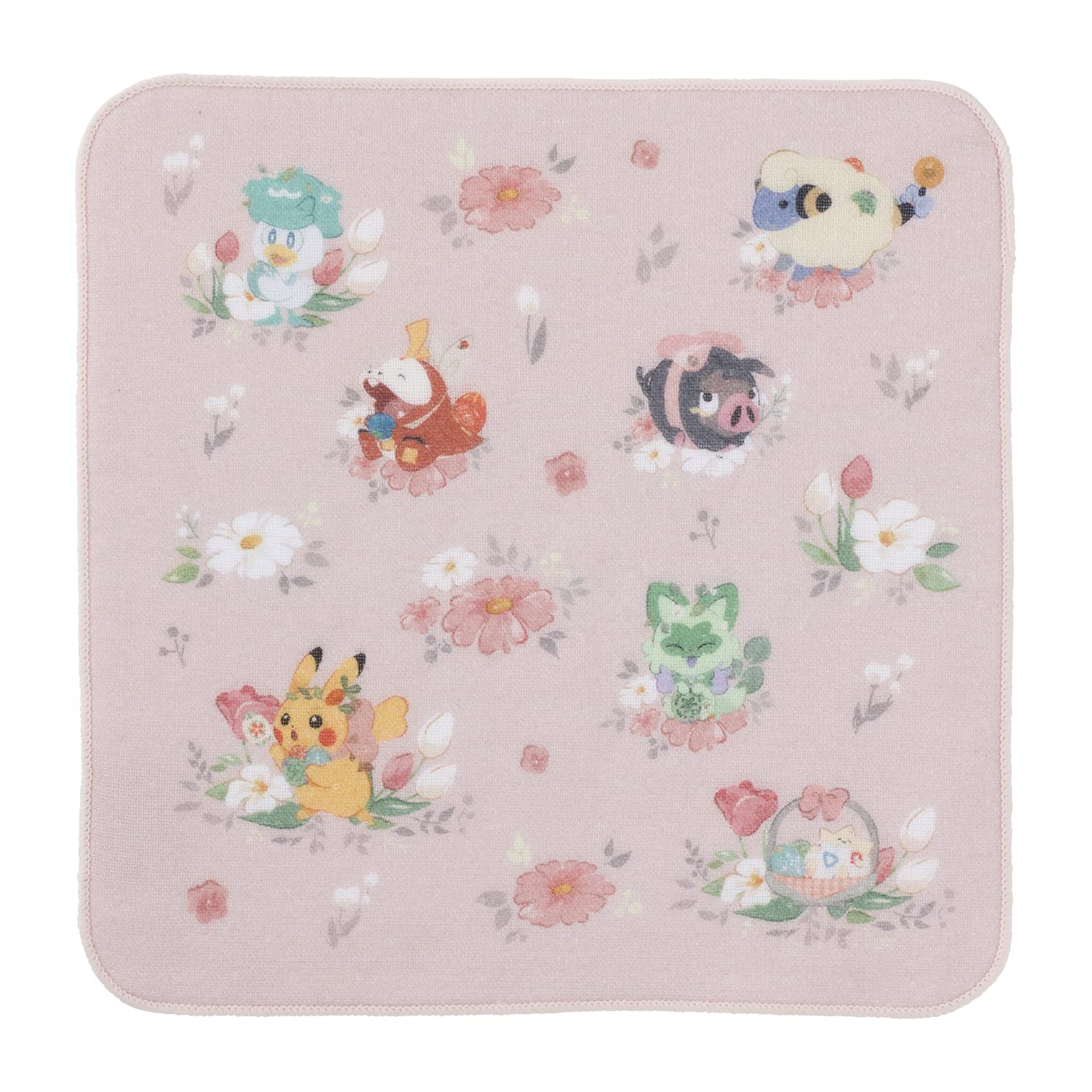 日本限定品　新品　ポケモン　ガーゼハンドタオル　大阪　チコリータ　ヒノアラシ Amazon.co.jp: ポケモンセンターオリジナル ガーゼハンドタオル